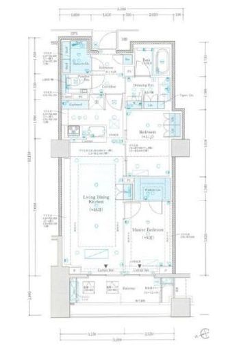 パークナード代官山 2階 間取り図
