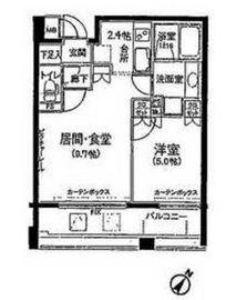 アルス恵比寿メイクス 10階 間取り図