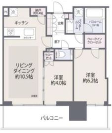 シティタワーズ東京ベイ 14階 間取り図