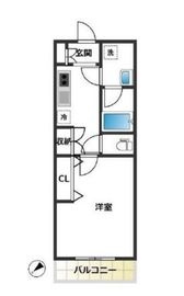 ベラスウィータ 2F2 間取り図