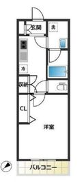 ベラスウィータ 5F2 間取り図