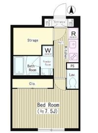 パークヒルズ経堂 106 間取り図
