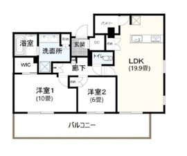 アトラス表参道 14階 間取り図