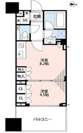 シティタワー銀座東 10階 間取り図