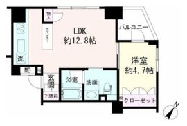 高田馬場四丁目パーク・ホームズ 4階 間取り図