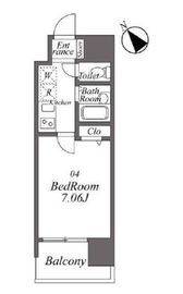 リージア大森 703 間取り図