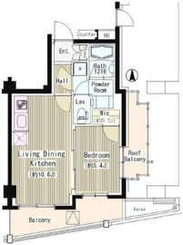 マスターズコート奥沢 601 間取り図