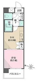 シティスクエア恵比寿 6階 間取り図