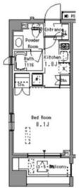 パークアクシス西ヶ原 602 間取り図