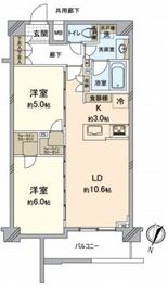オープンレジデンシア白金長者丸 地下2階 間取り図