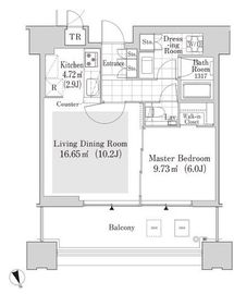 大崎ガーデンレジデンス 2110 間取り図