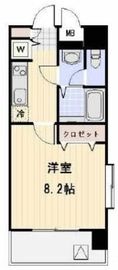 メゾン・ド・ヴィレ中目黒 904 間取り図