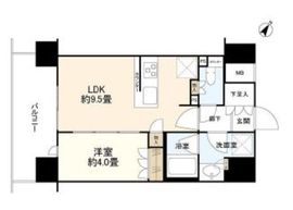 ウェリス渋谷本町 2階 間取り図