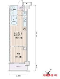 エスティメゾン豊洲レジデンス E425 間取り図