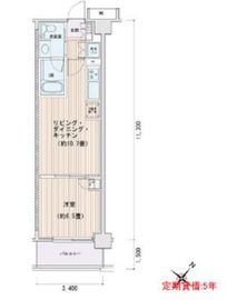 エスティメゾン豊洲レジデンス E425 間取り図