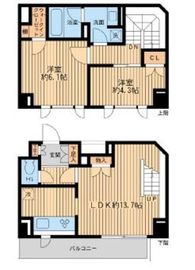 ウィルテラス奥沢 505 間取り図