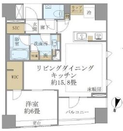 ブリリア日本橋三越前 11階 間取り図