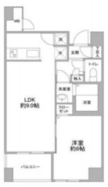 クエスタ高輪 201 間取り図