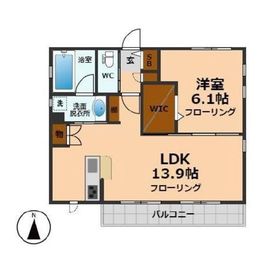 プラザ高輪 402 間取り図