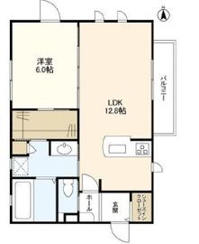 プラザ高輪 301 間取り図