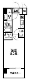 ブリリアント三田慶大前 9階 間取り図