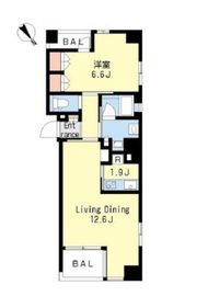 CAMEL築地1 1301 間取り図
