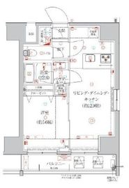 アルテシモクルセ 11階 間取り図