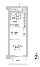 アビティグランデ砧 3階 間取り図