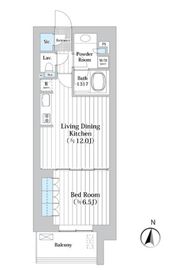 アビティグランデ砧 3階 間取り図