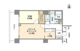 豊洲シエルタワー 26階 間取り図