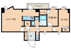 レジディア文京音羽 401 間取り図