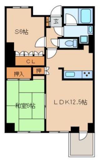レジディア文京音羽 314 間取り図