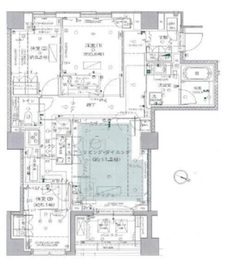 グランスイート広尾 4階 間取り図