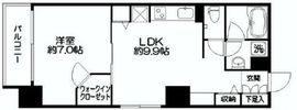 ルクレ新川レジデンス 901 間取り図