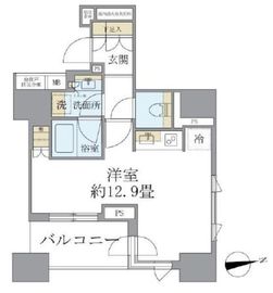 ブリリア秋葉原 5階 間取り図