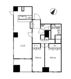 LaSante一番町 1302 間取り図