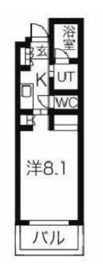 ガーデン東新宿 621 間取り図