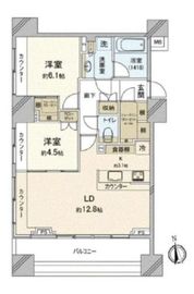 パークリュクス恵比寿 5階 間取り図