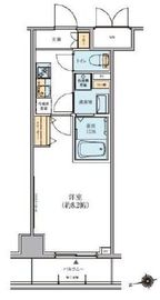 リージア経堂イーストプレイス 503 間取り図