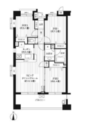 パークビューステージ東陽町 11階 間取り図