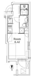 パセオ四ツ谷2 202 間取り図