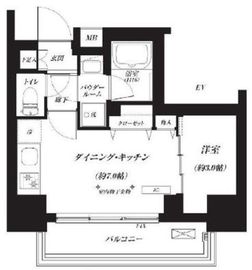 プライマル巣鴨 204 間取り図