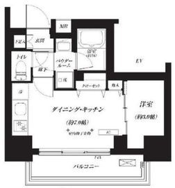 プライマル巣鴨 304 間取り図