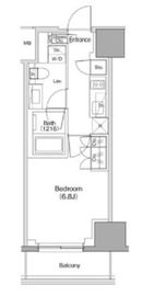 ザ・パークハビオ南大井 805 間取り図