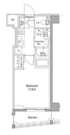 ザ・パークハビオ南大井 609 間取り図