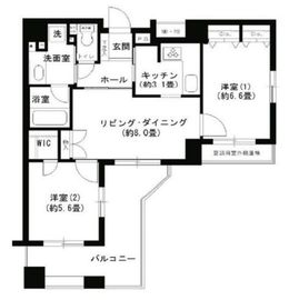 クリオ文京小石川 1503 間取り図