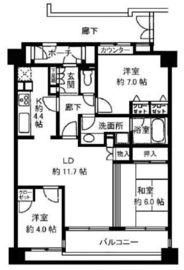 シーアイマンション池上 3階 間取り図