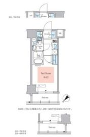アーバネックス大井仙台坂 408 間取り図