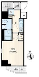 ログ御徒町 5階 間取り図