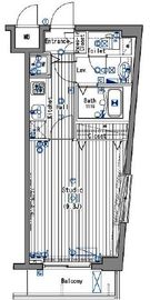 ガーラヒルズ目黒東山 3階 間取り図